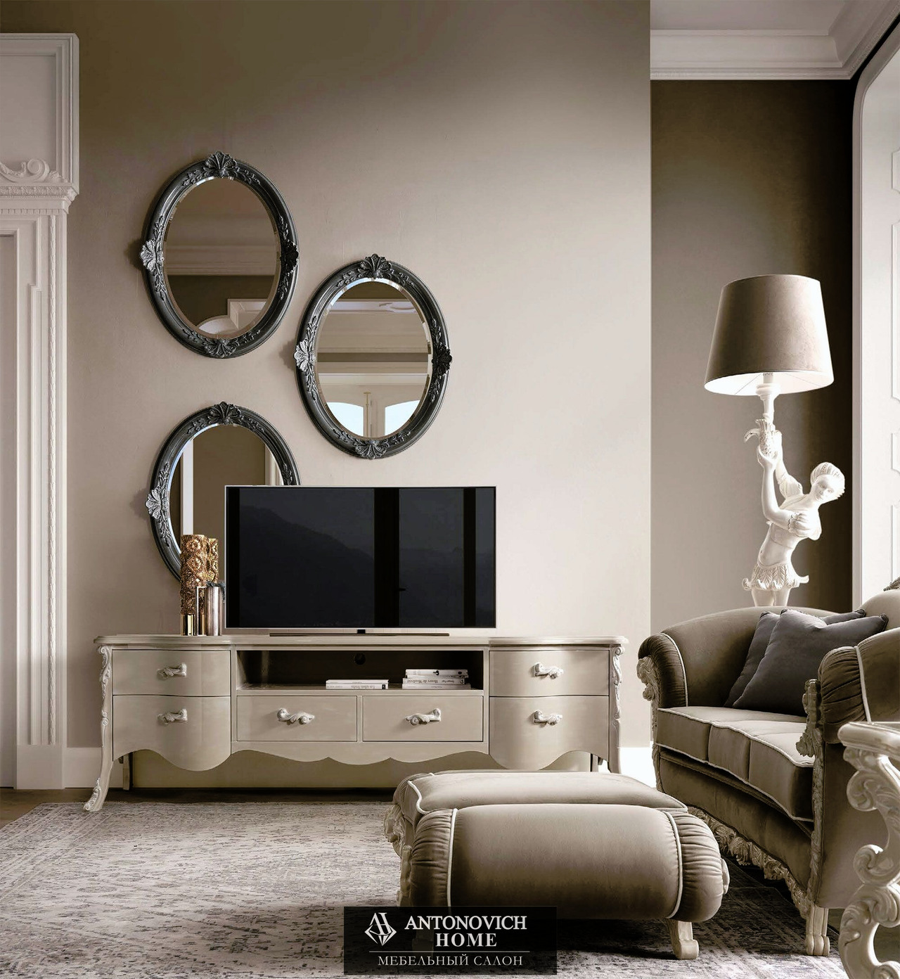 Andrea Fanfani Tornabuoni Living Room, view 6