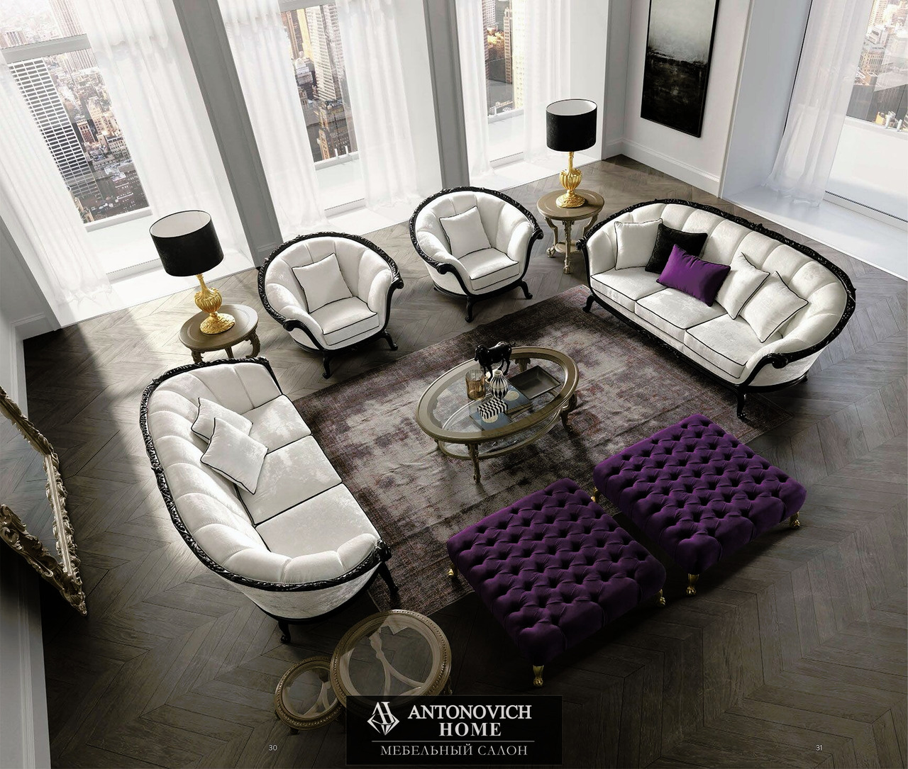 Andrea Fanfani Tornabuoni 1 Living Room, view 2
