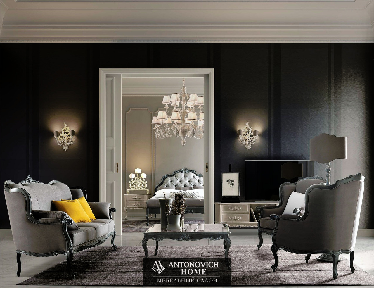 Andrea Fanfani Tornabuoni 2 Living Room