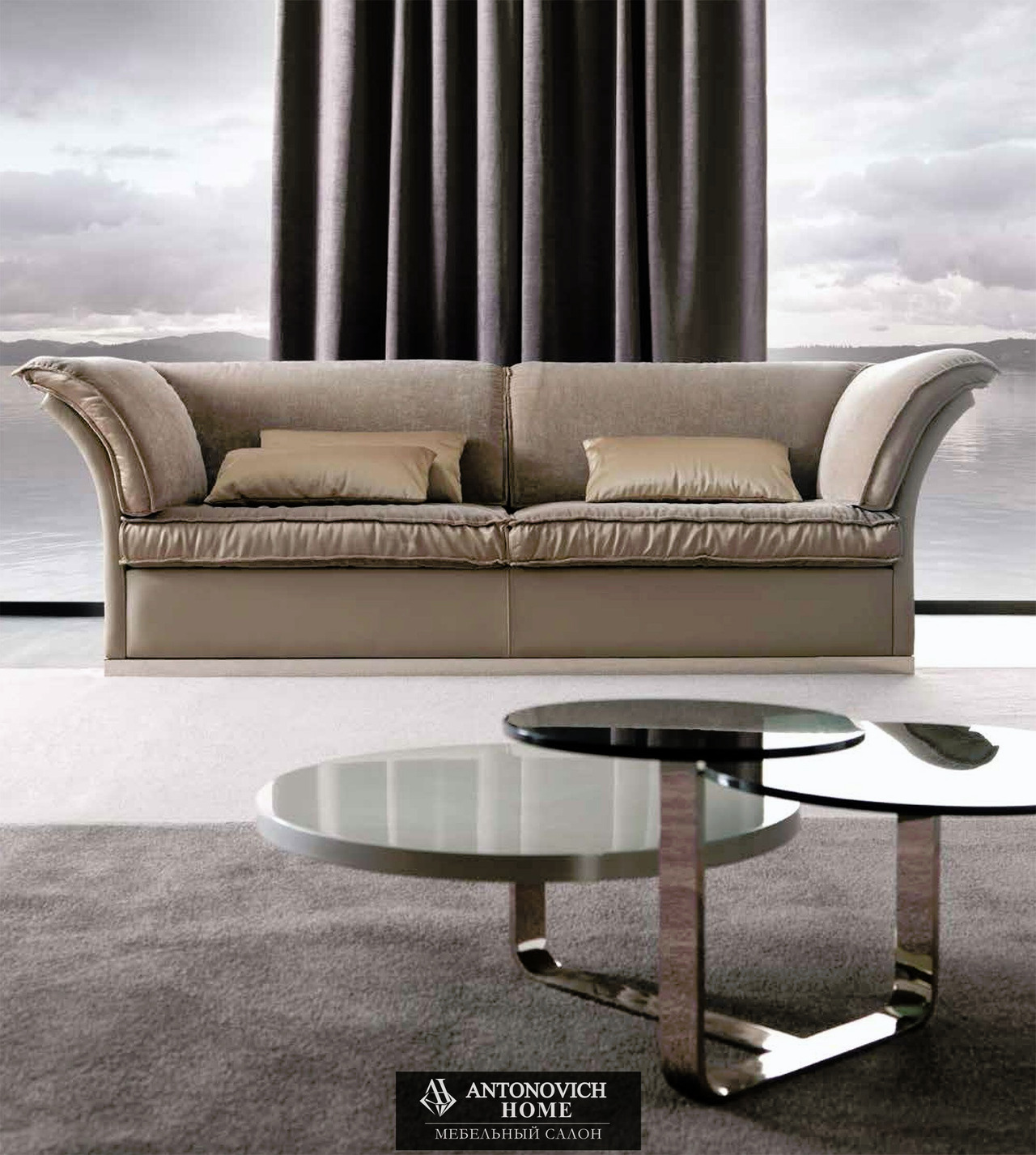 CorteZari Zoe Gold 3 Living Room
