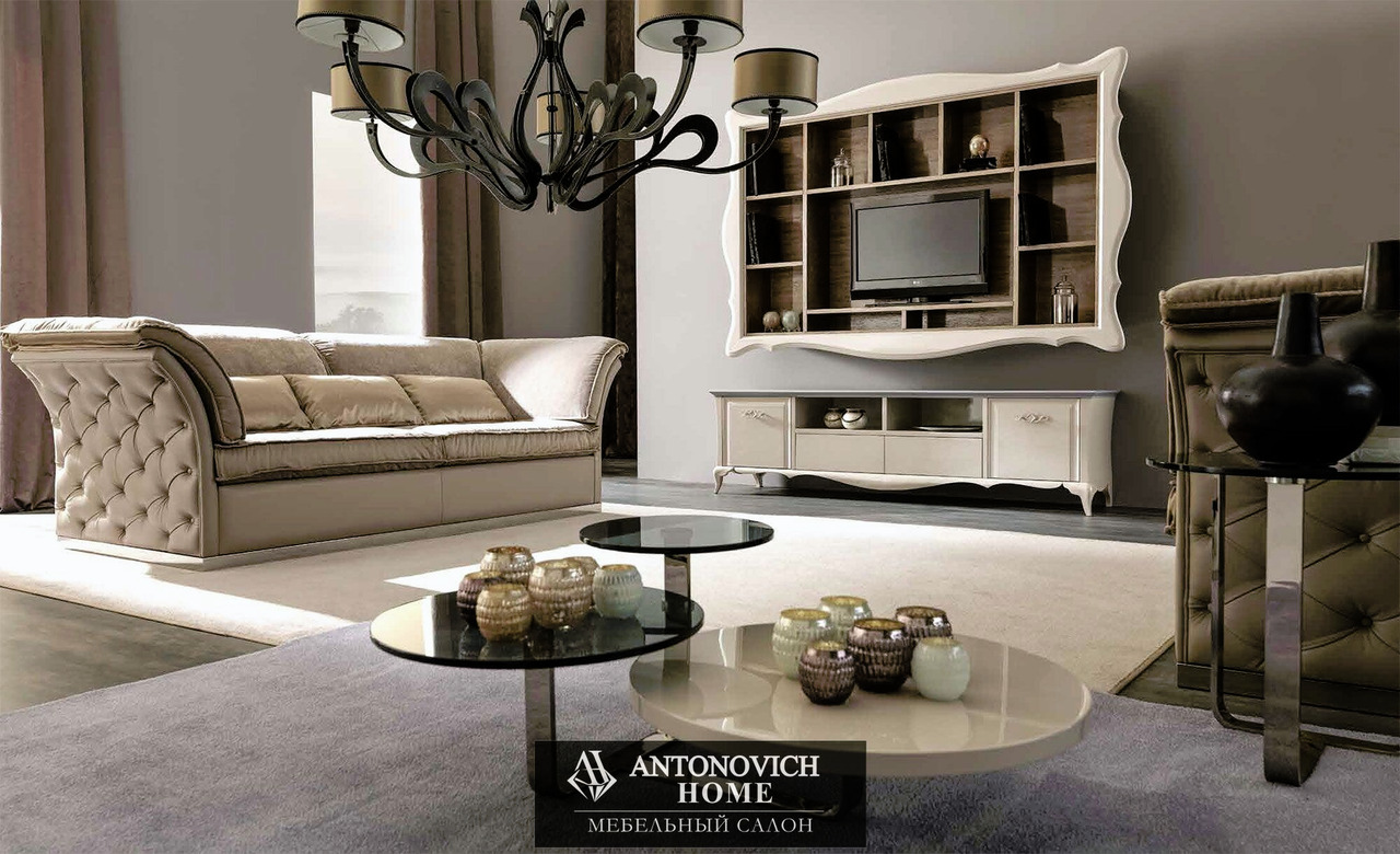 CorteZari Zoe Gold 3 Living Room, view 3