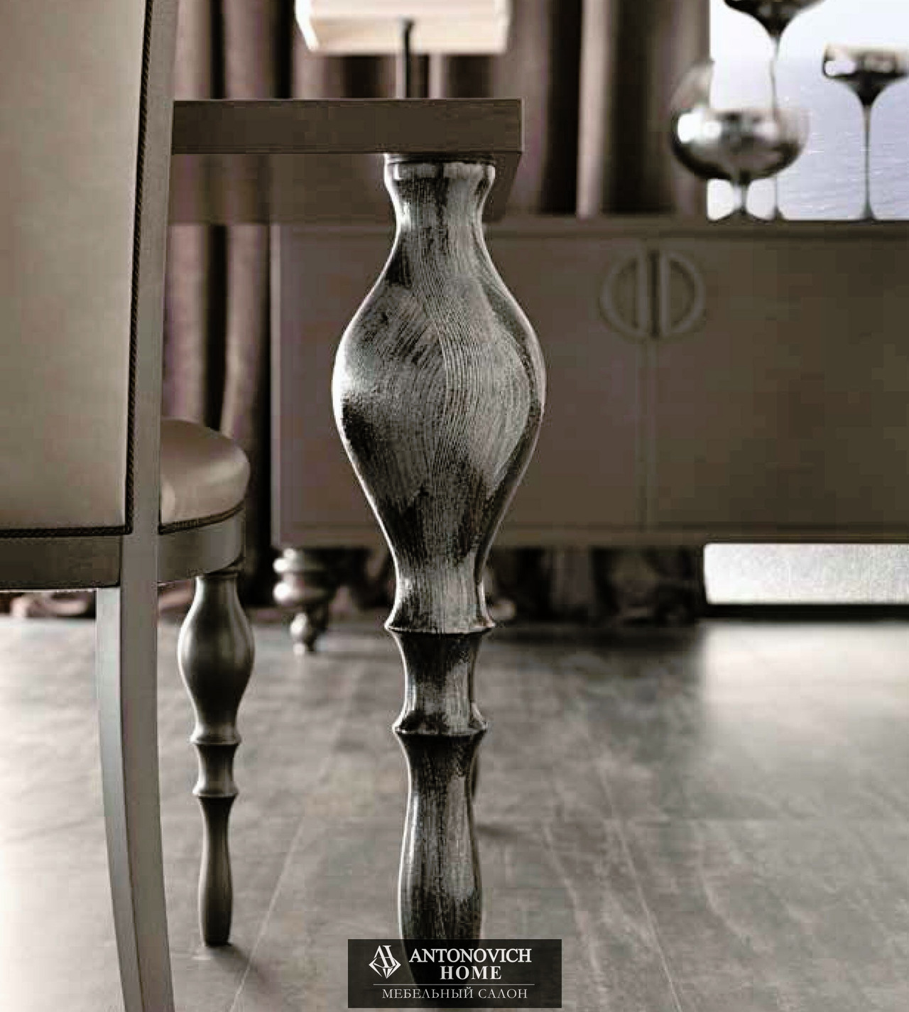 CorteZari Zoe Gold 3 Dining Set, view 3