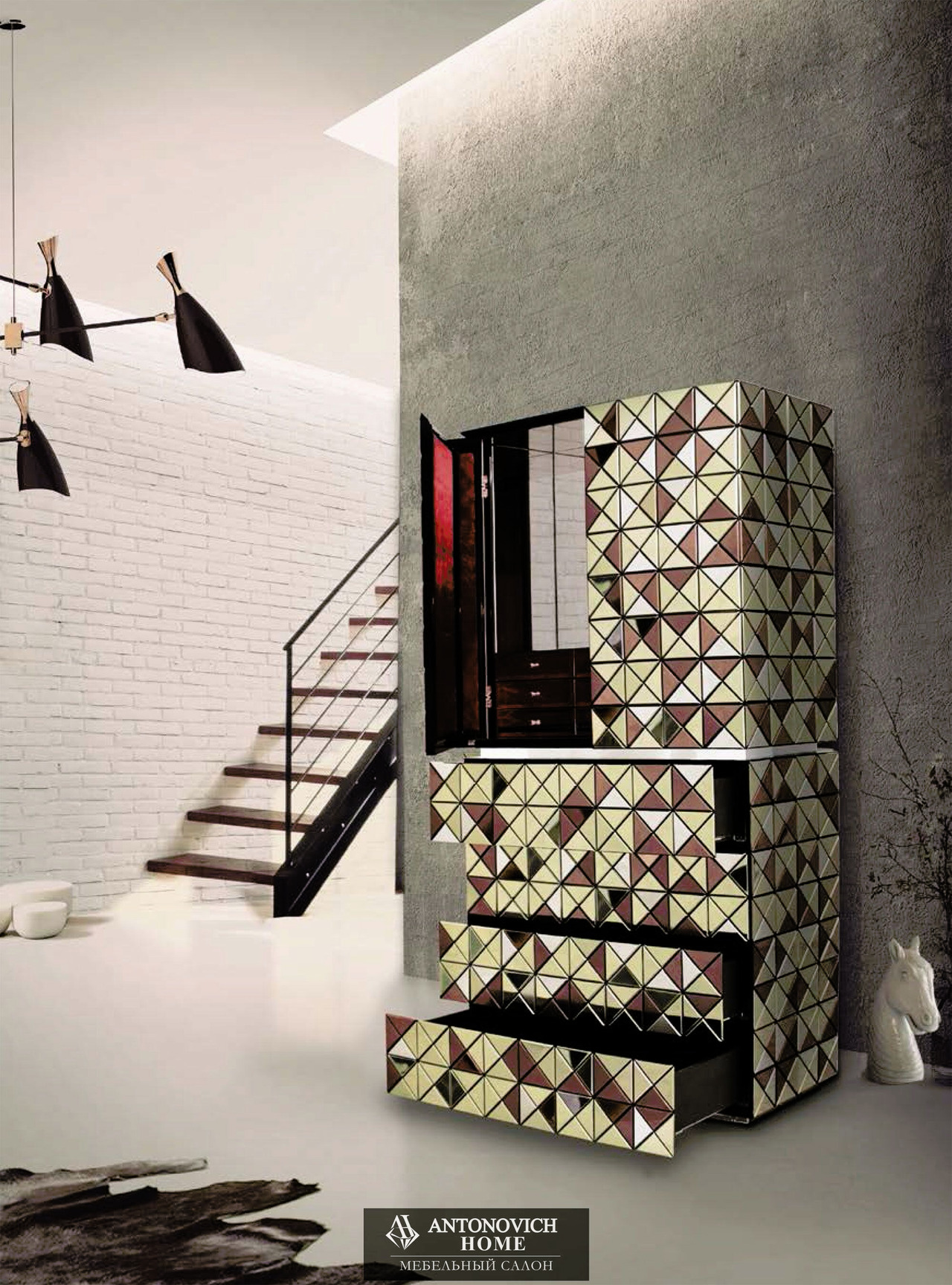 Boca do lobo Pixel Cabinet for Dining Rooms, view 2