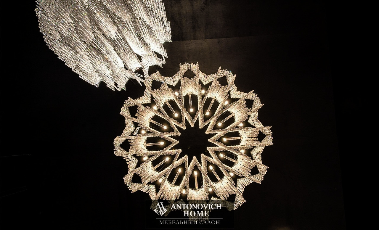 Burj Crystal Chandelier by Manooi, view 3