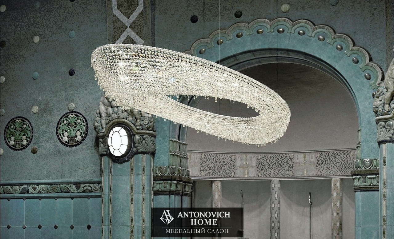 Manooi Atoll Crystal Chandelier, view 3
