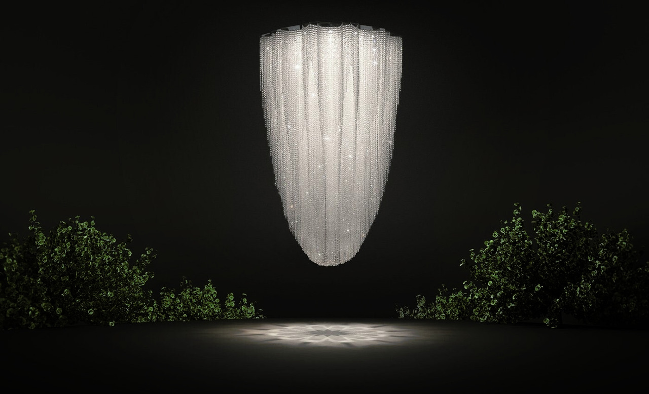 Burj Crystal Chandelier by Manooi