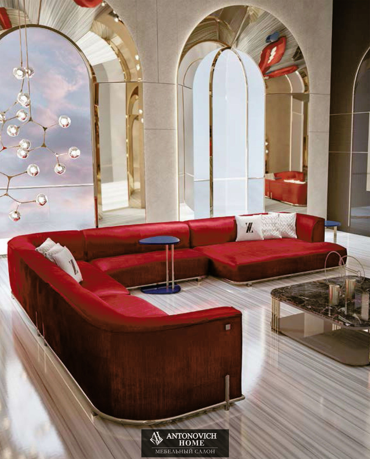 Luigi Volpi Golden Emotions Living Room, view 2