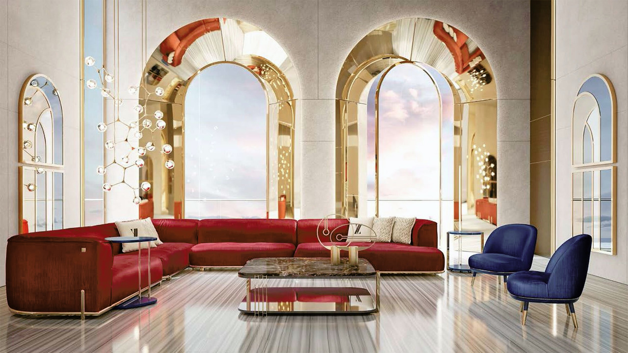 Luigi Volpi Golden Emotions Living Room