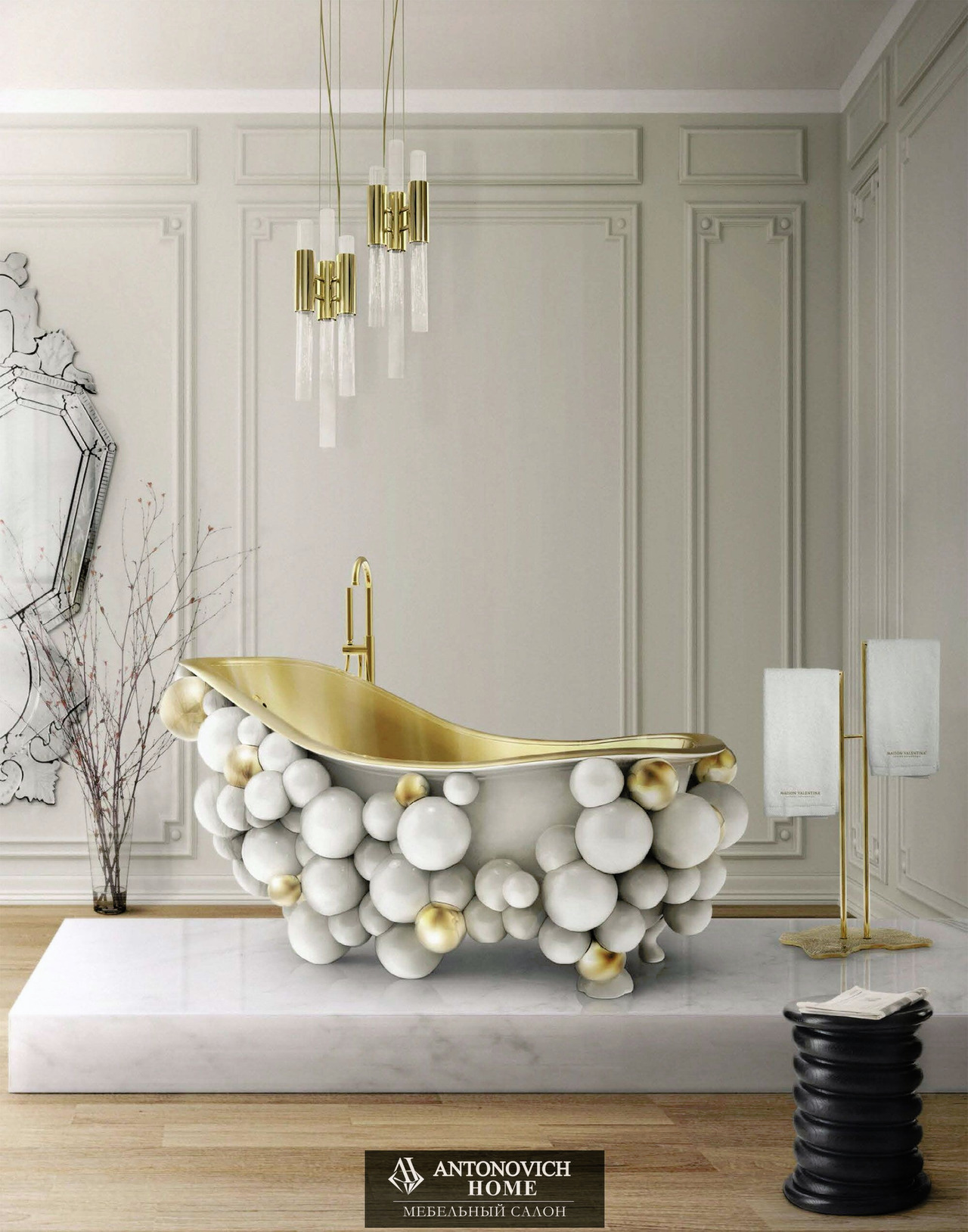 Maison Valentina Newton Bathroom Furniture, view 6