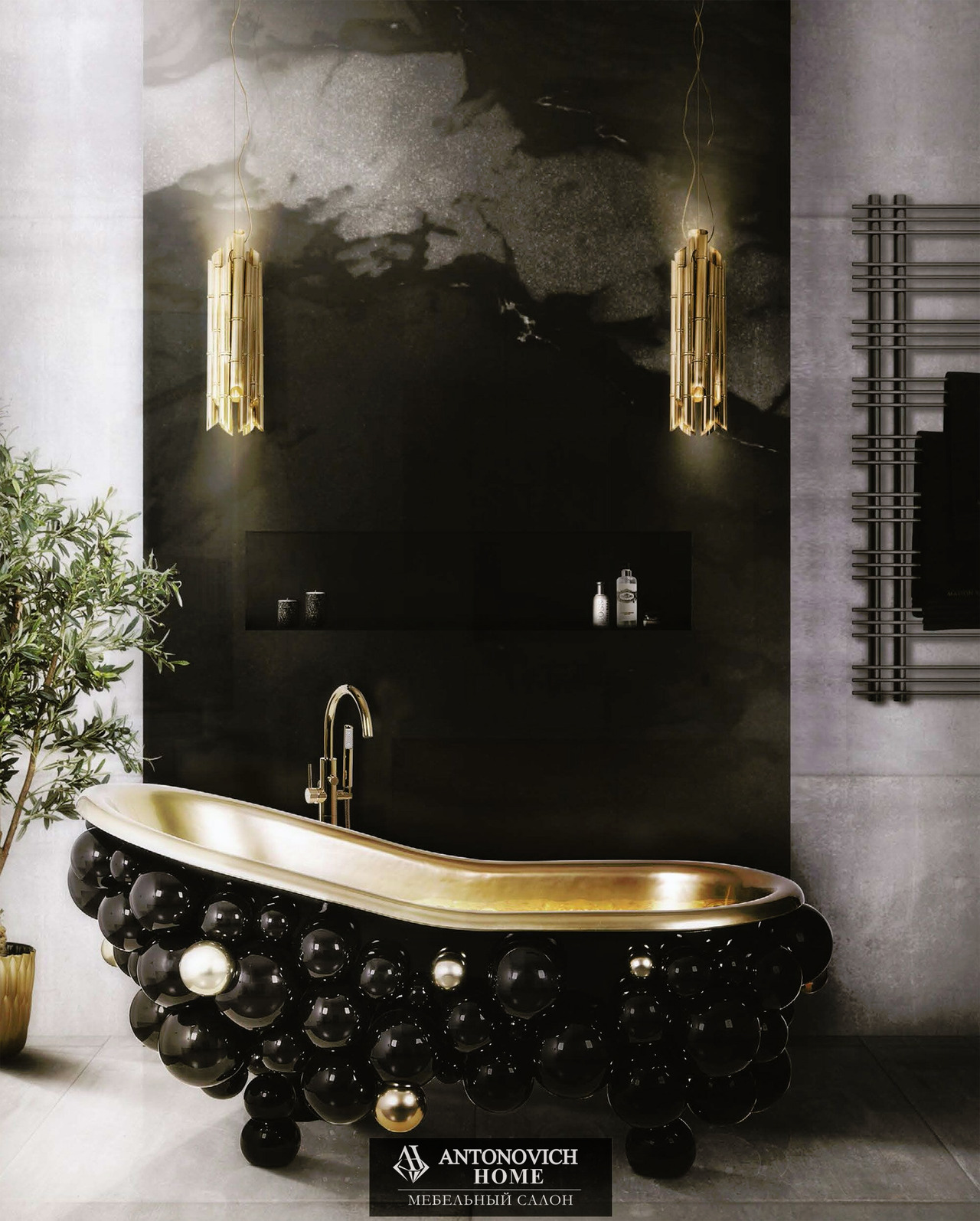Maison Valentina Newton Bathroom Furniture, view 7