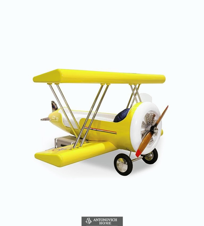 Sky B Plane Children's Bed by Circu, view 2