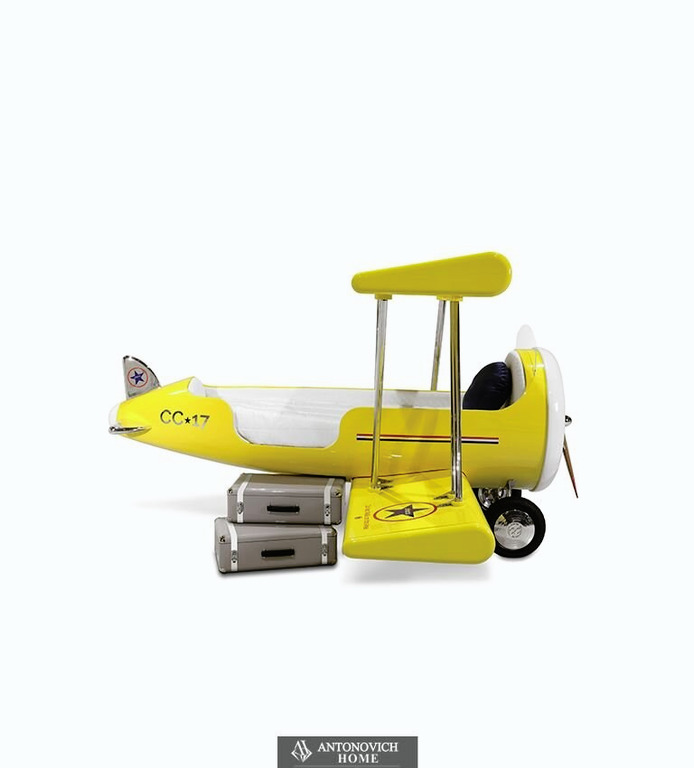 Sky B Plane Children's Bed by Circu, view 3
