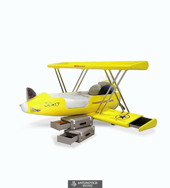 Sky B Plane Children's Bed by Circu, view 4