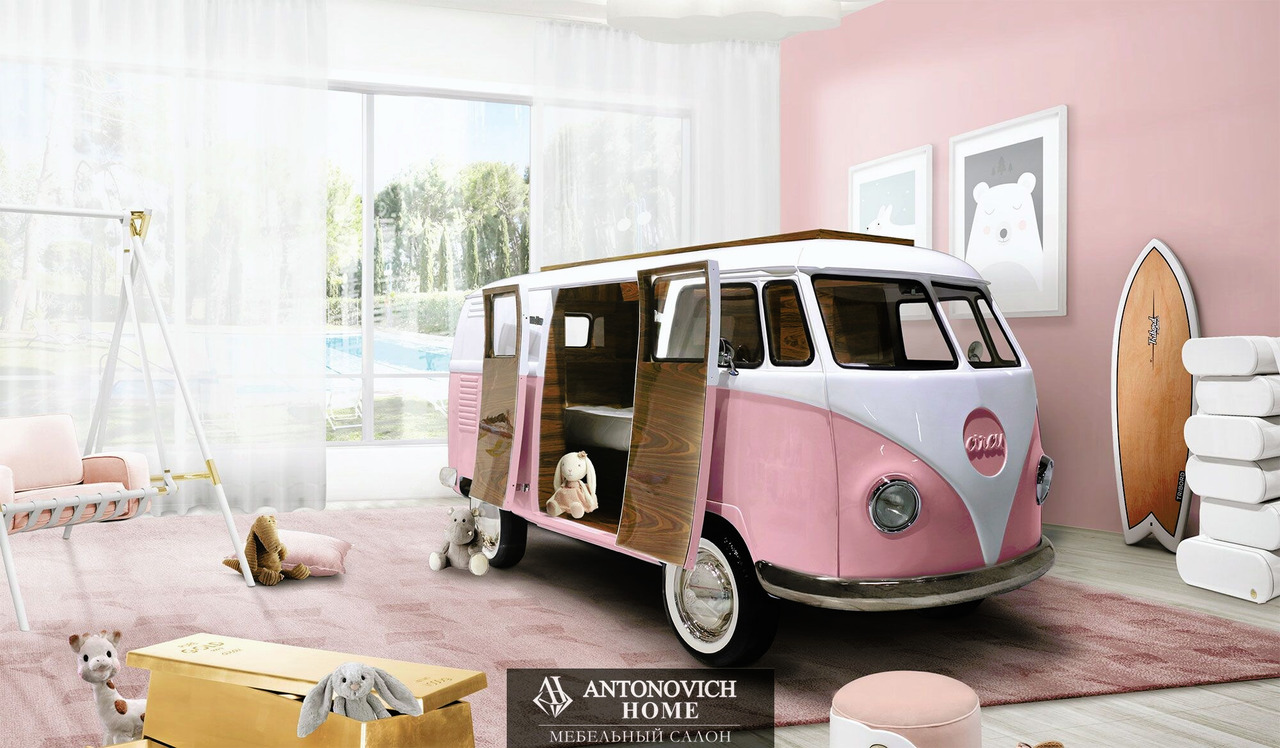 Circu Bun Van Children's Bed