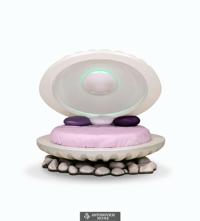 Circu Little Mermaid Shell Bed, view 5