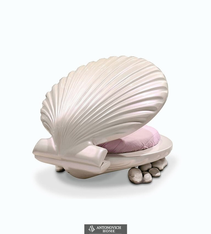 Circu Little Mermaid Shell Bed, view 7
