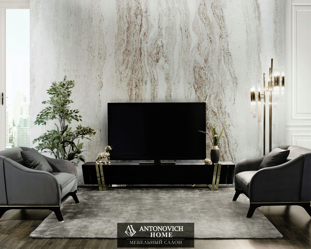 Luxxu Saboteur Upholstered Armchair, view 12