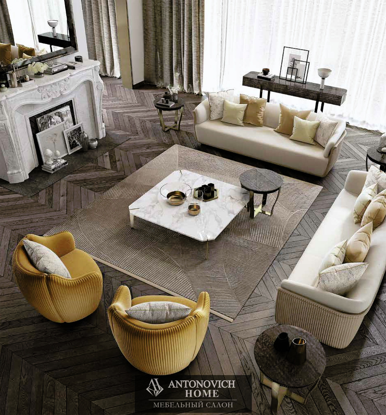 Capital Allure Living Room Collection, view 3