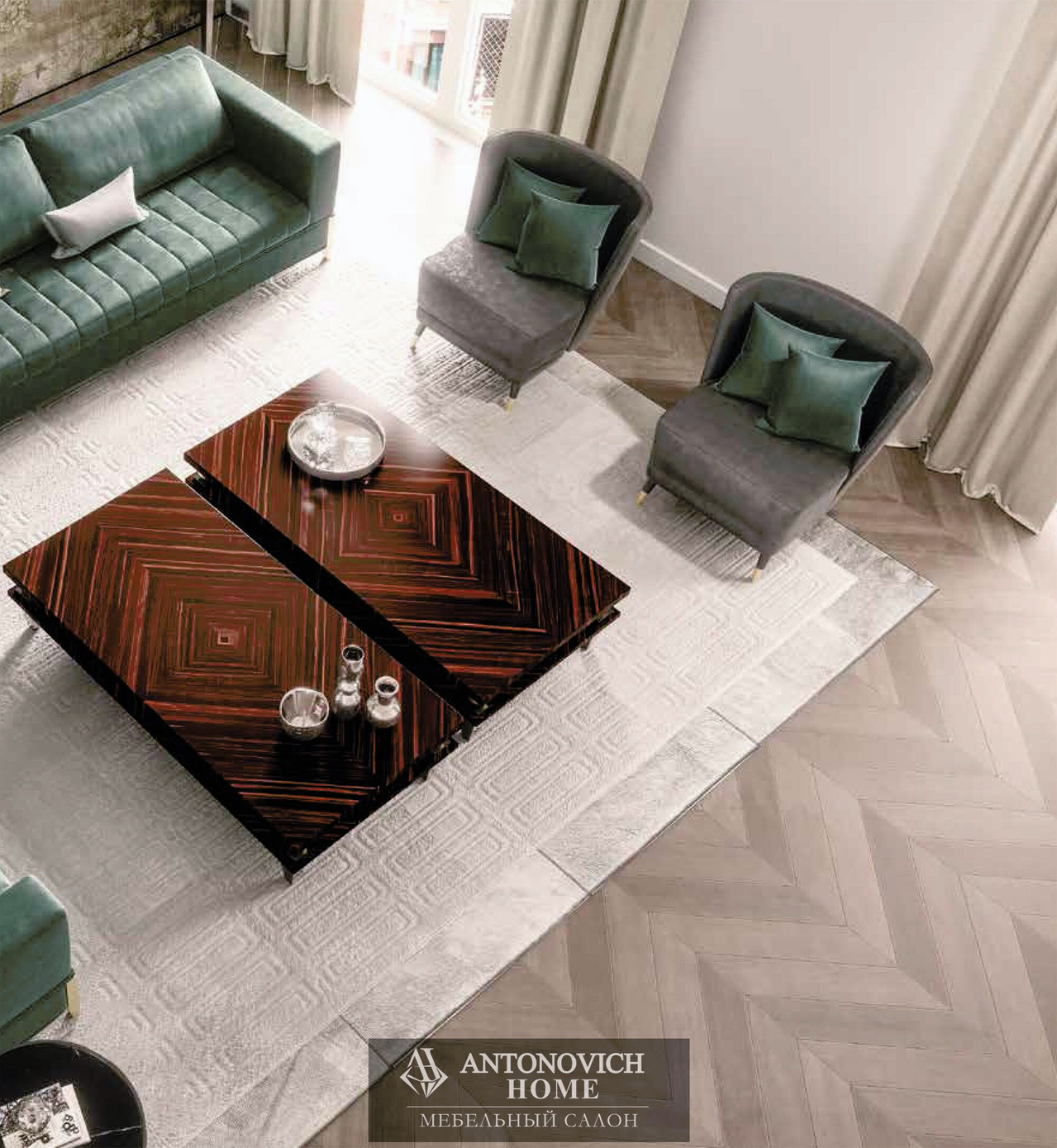 Capital Oyster Living Room, view 6