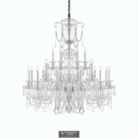 Preciosa Rudolf Crystal Chandelier, view 8