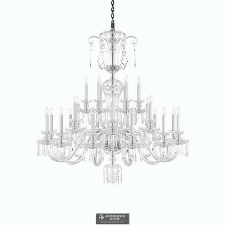 Preciosa Rudolf Crystal Chandelier, view 7
