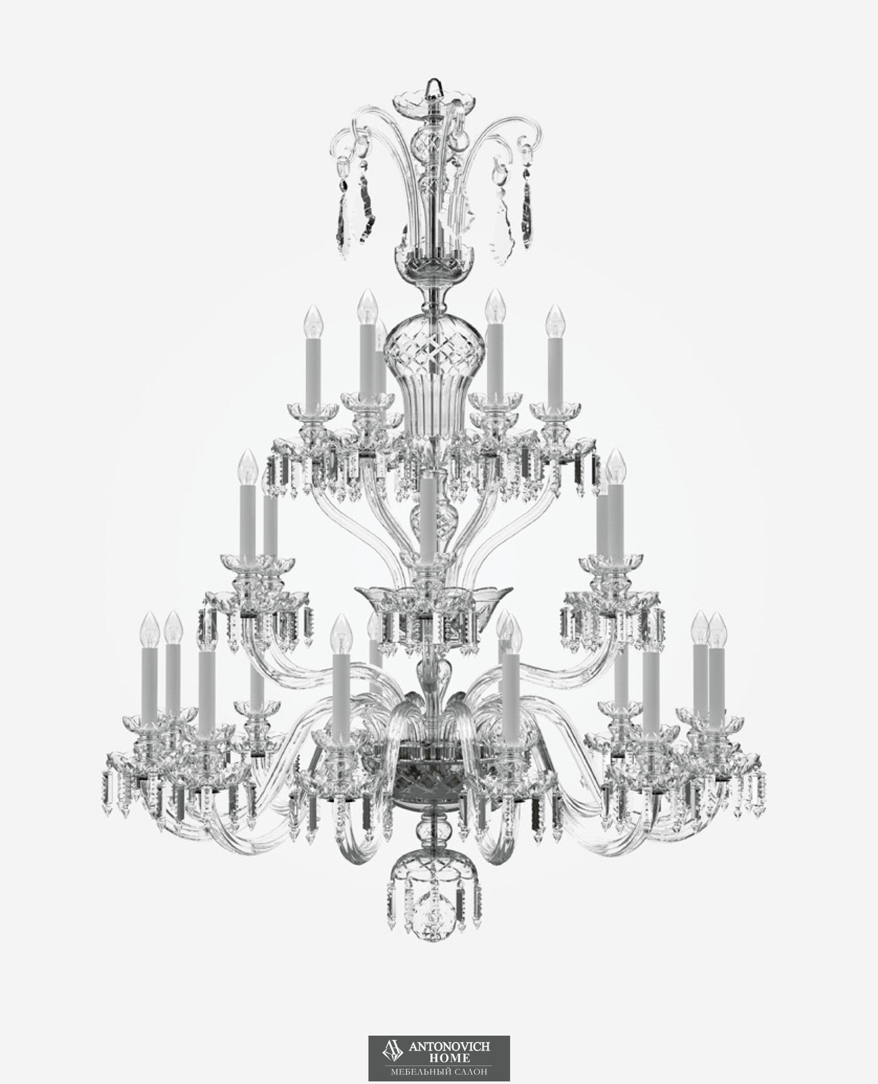 Preciosa Rudolf Crystal Chandelier, view 3