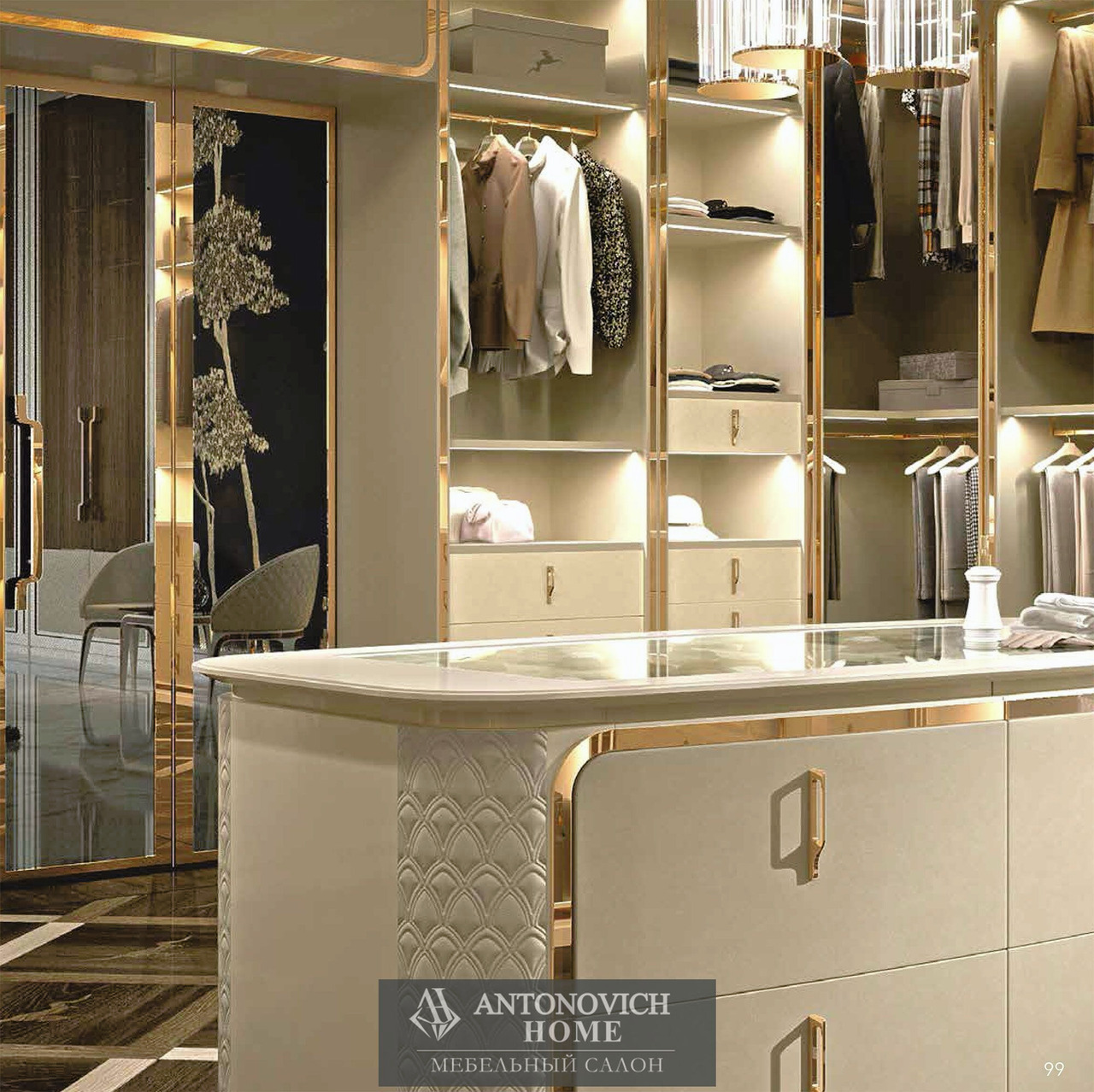 Bordignon Camillo TAYLOR & AVA Walk-In Wardrobe, view 5