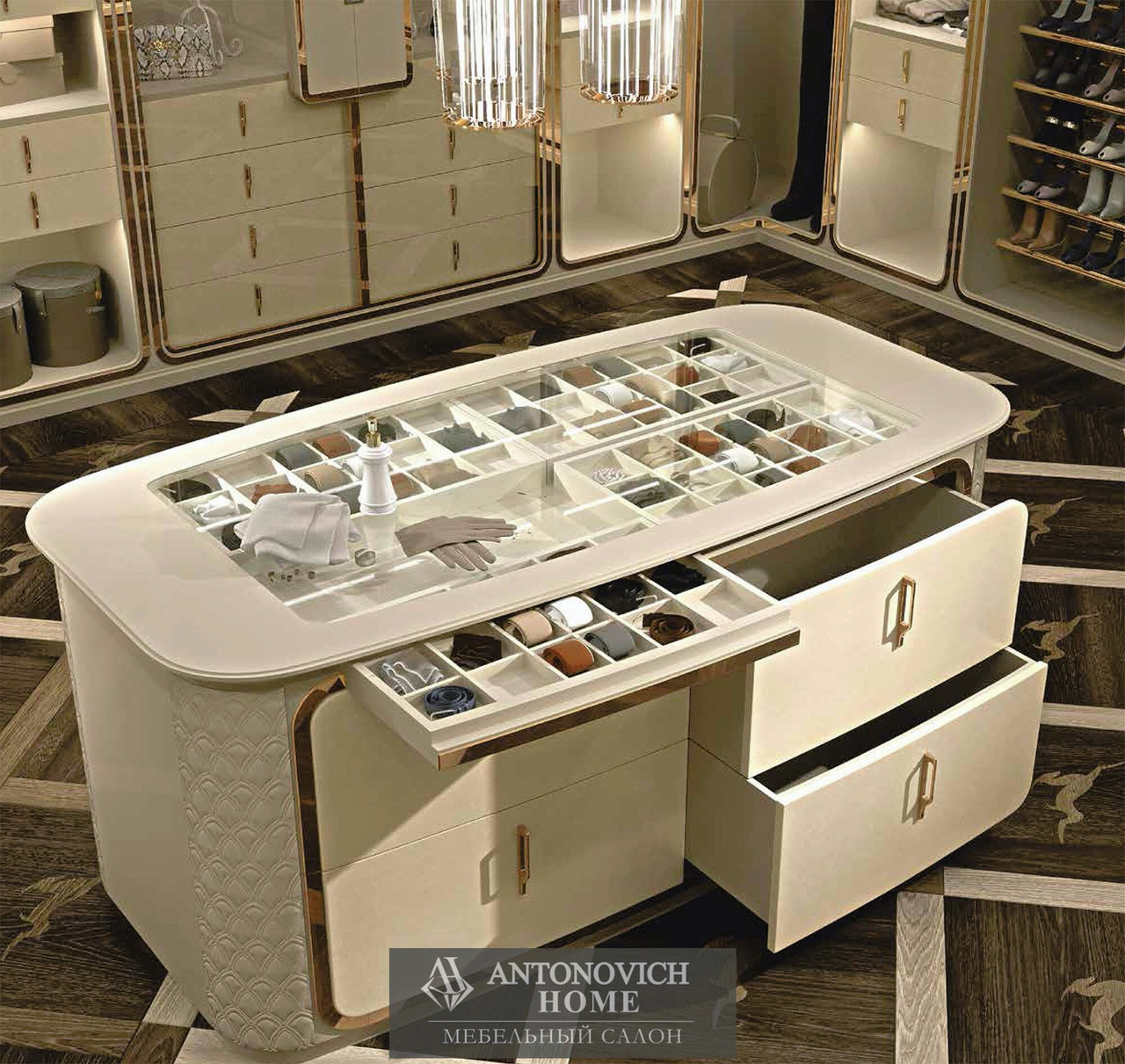 Bordignon Camillo TAYLOR & AVA Walk-In Wardrobe, view 9
