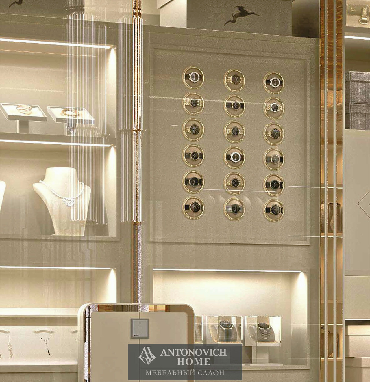 Bordignon Camillo TAYLOR & AVA Walk-In Wardrobe, view 11