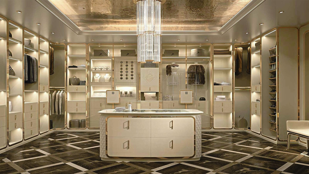 Bordignon Camillo TAYLOR & AVA Walk-In Wardrobe, view 4