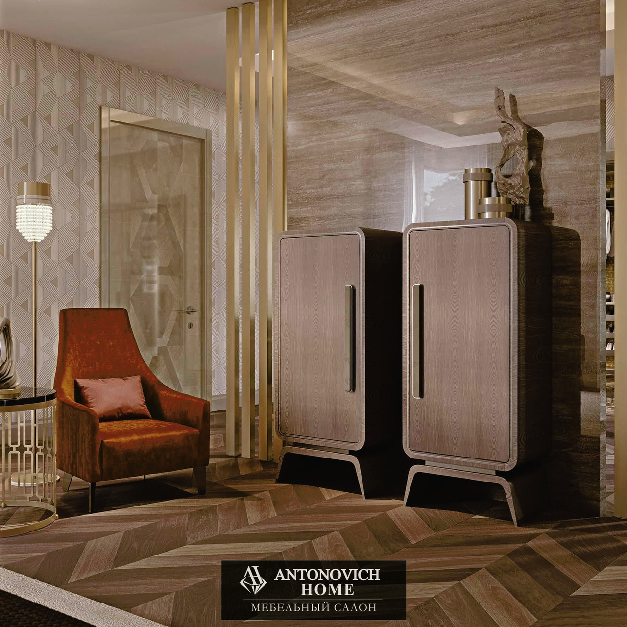 ReDeco Diamonds Bedroom, view 16