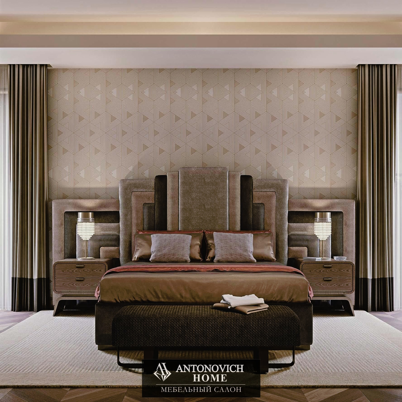 ReDeco Diamonds Bedroom