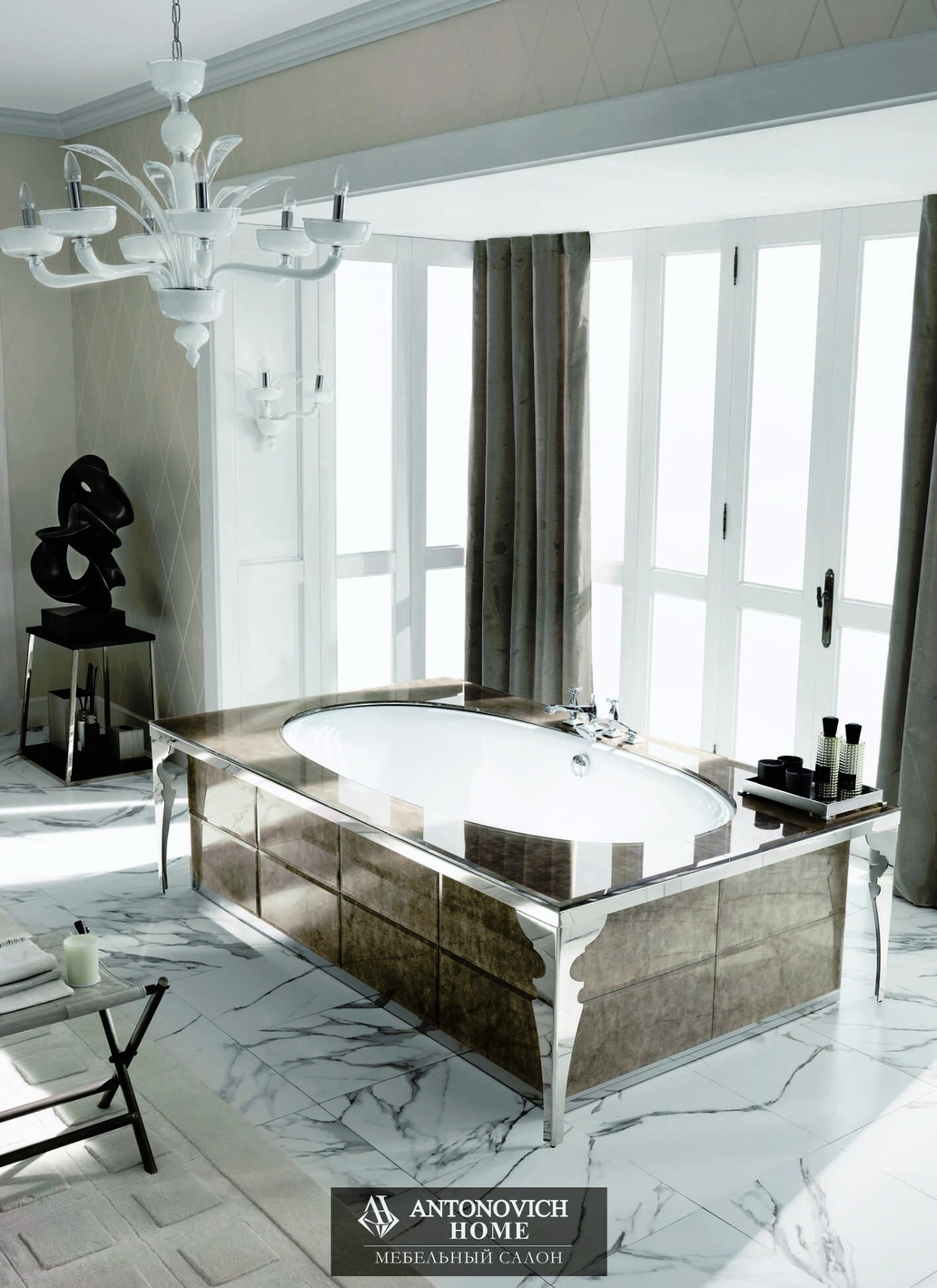 Majestic 02 Bathroom Furniture by Vitage (Milldue edition), view 3
