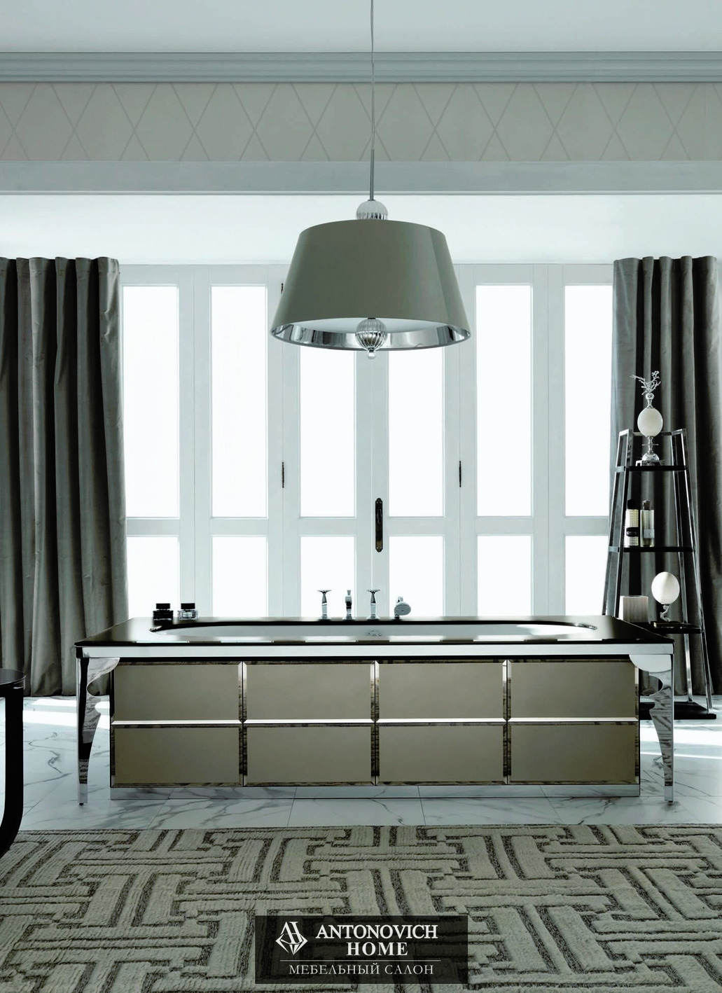 Majestic 03 Bathroom Furniture by Vitage, view 3