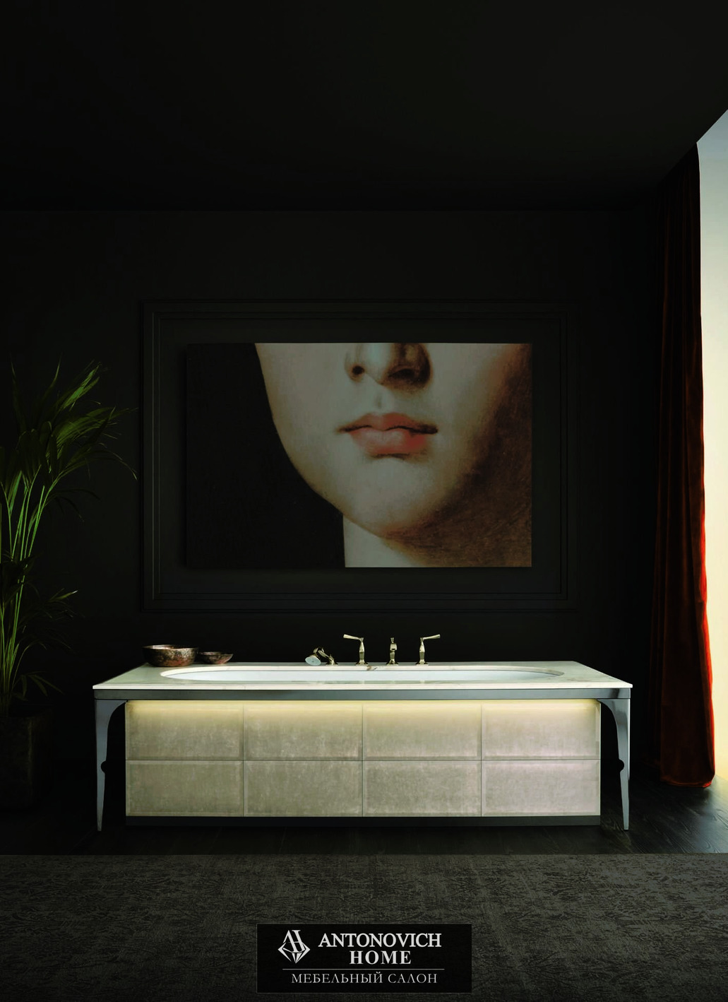 Majestic 06 Bathroom Furniture by Vitage (Milldue edition), view 5