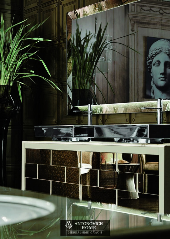 Ritz 01 Bathroom Furniture by Milldue, view 2