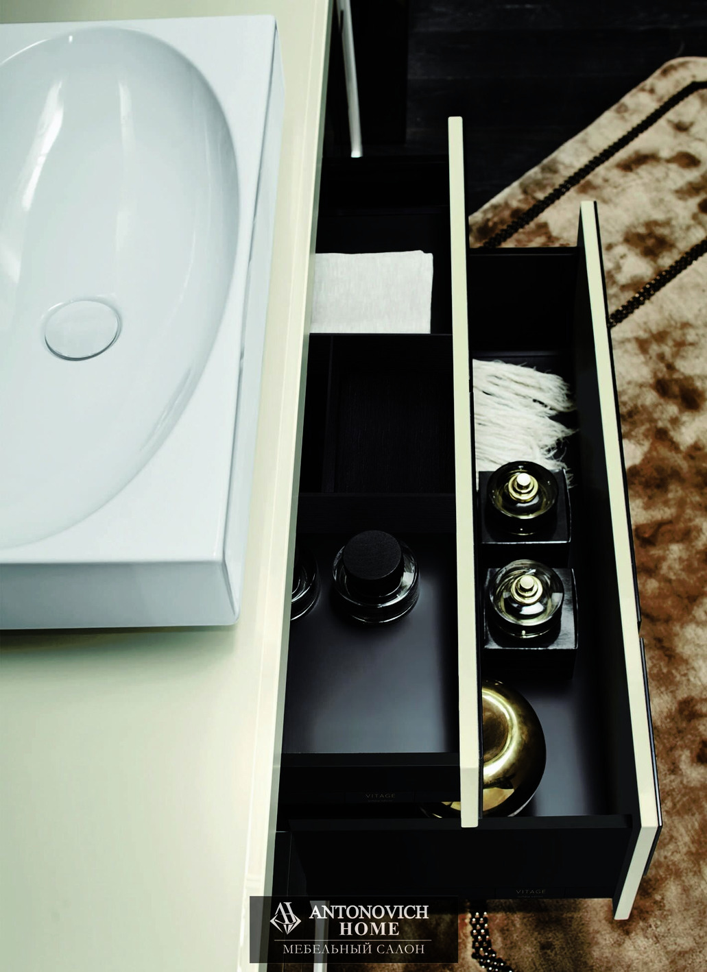 Ritz 04 Bathroom Furniture by Vitage (Milldue edition), view 4