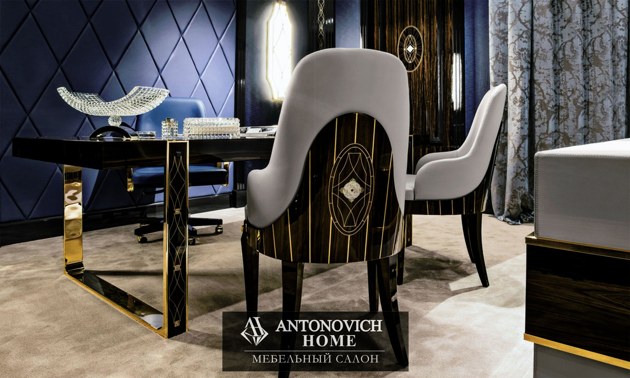 Bianchini Cafedesart Home Office in Ebony, view 8