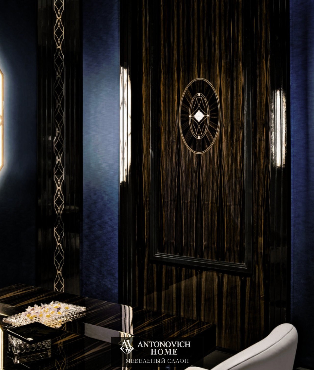 Bianchini Cafedesart Home Office in Ebony, view 9