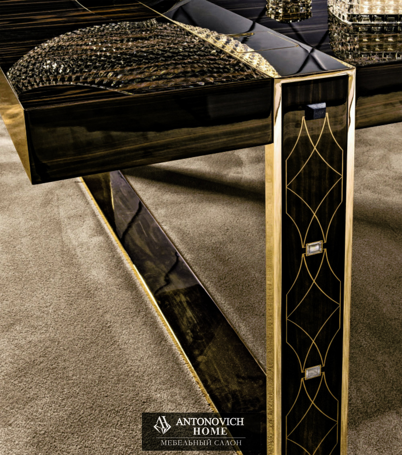 Bianchini Cafedesart Home Office in Ebony, view 10