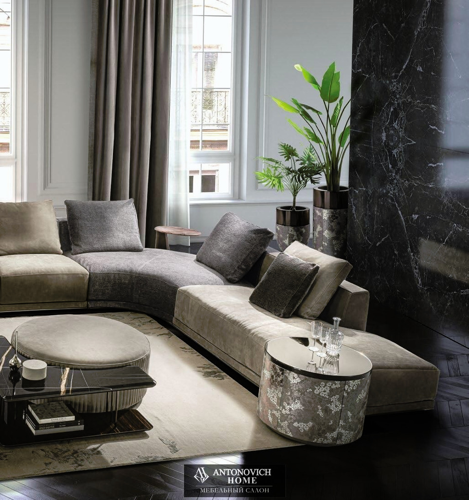 Longhi Sartoria 4 Living Room, view 2