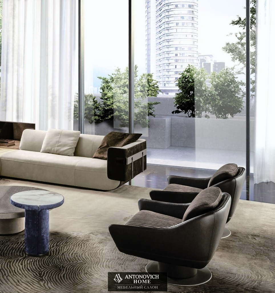 Longhi Sartoria 5 Living Room, view 3