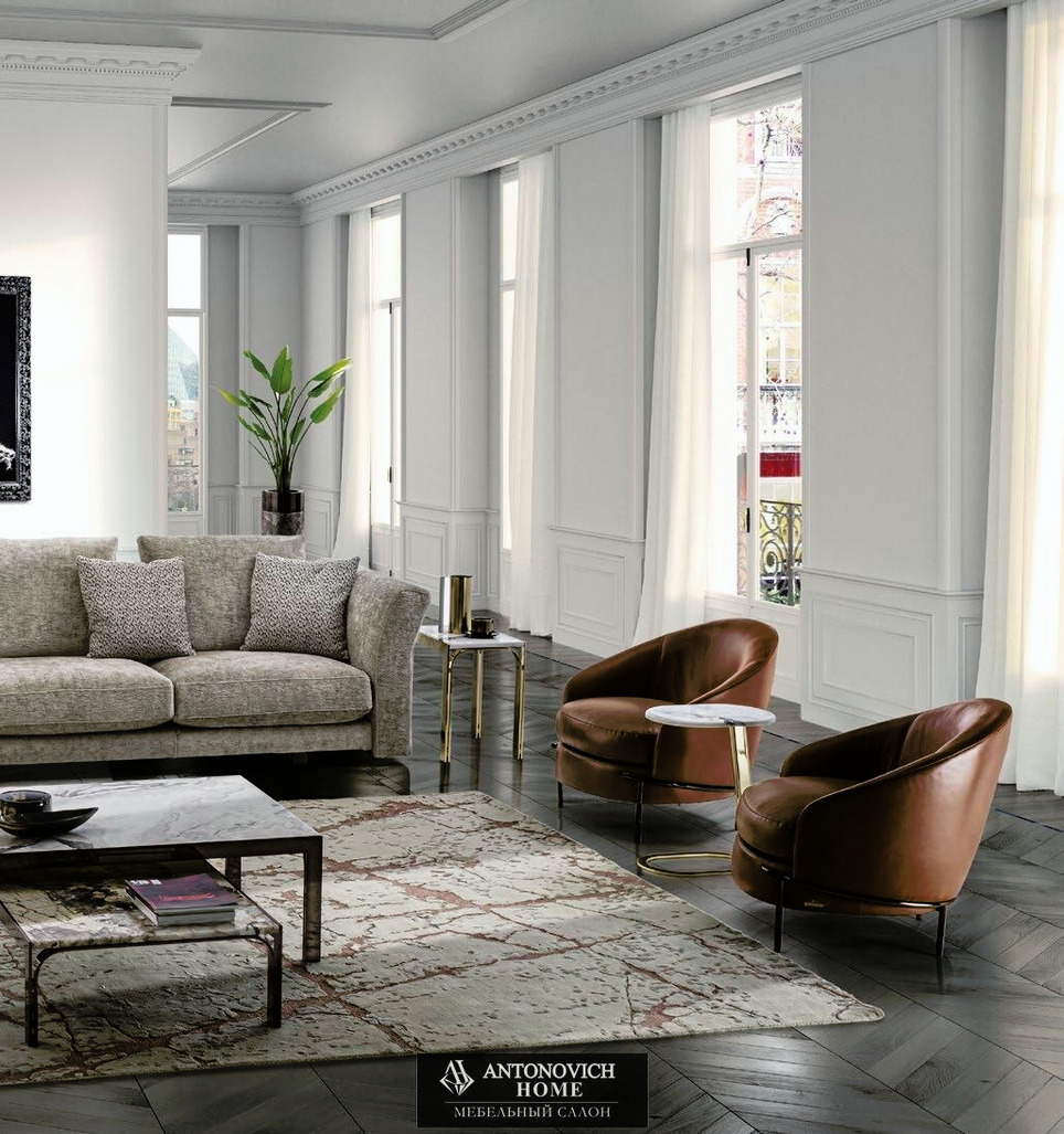 Longhi Sartoria Living Room, view 2