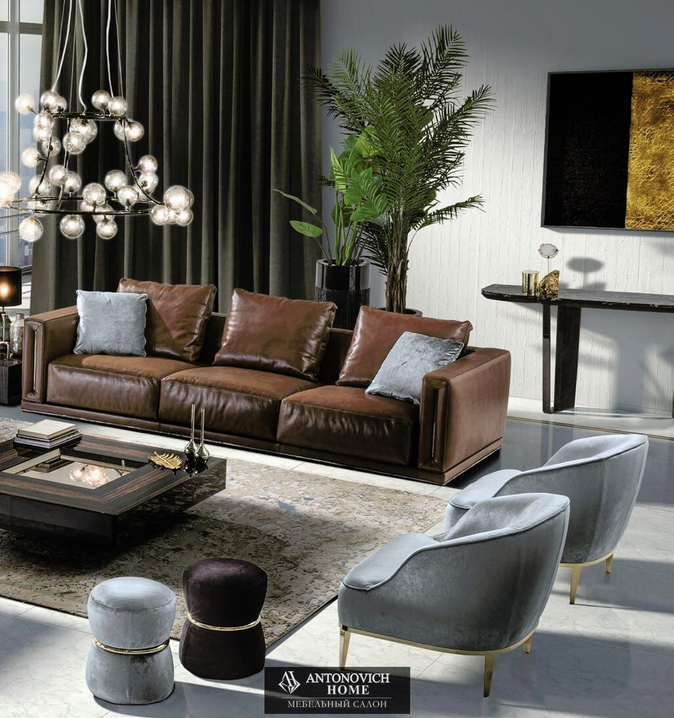 Longhi Sartoria 3 Living Room, view 2