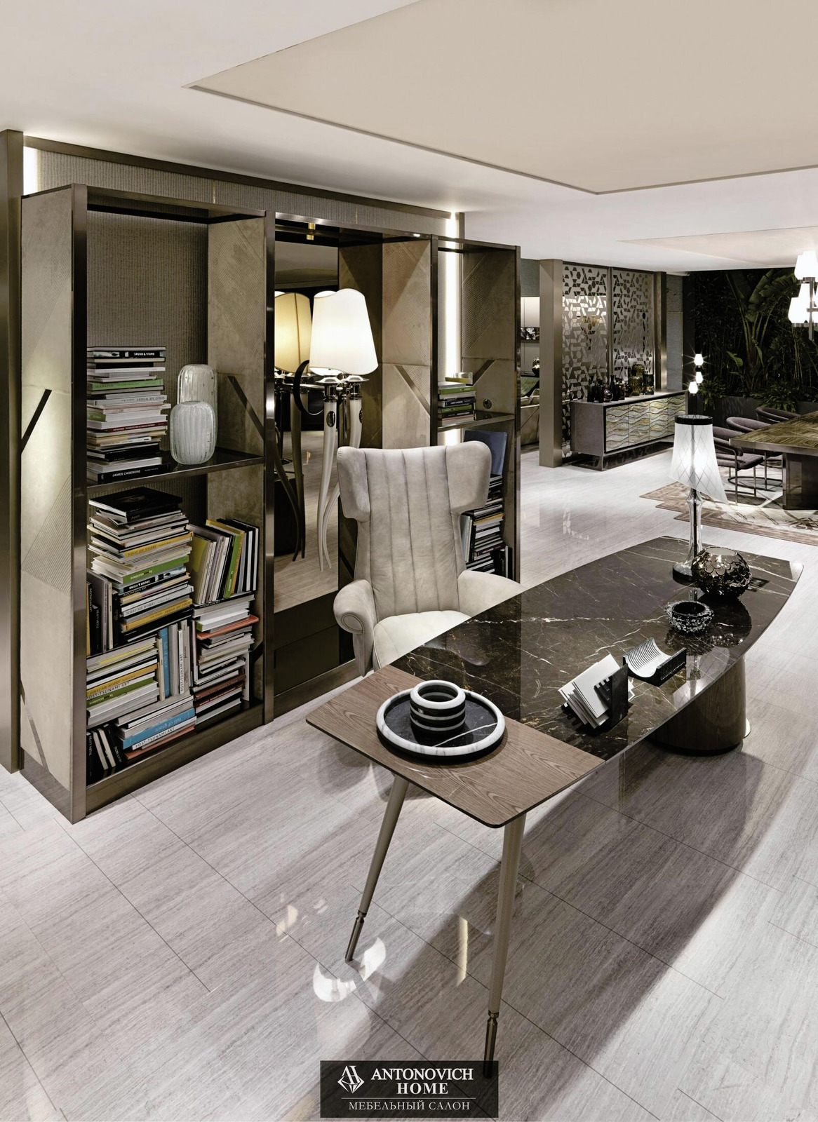 Visionnaire Wilshire Desk, view 4