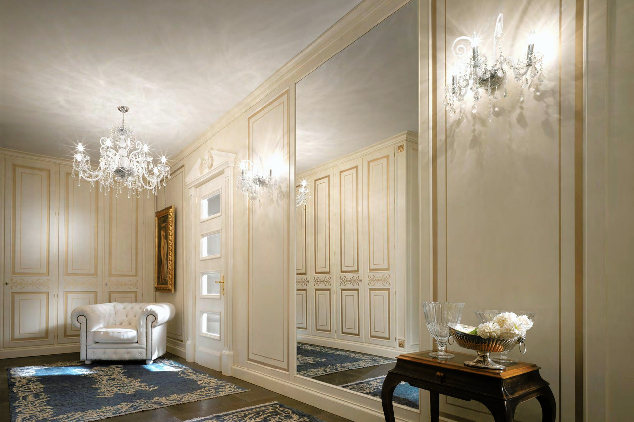 Pregno Way Of Life Cream Walk-In Wardrobe