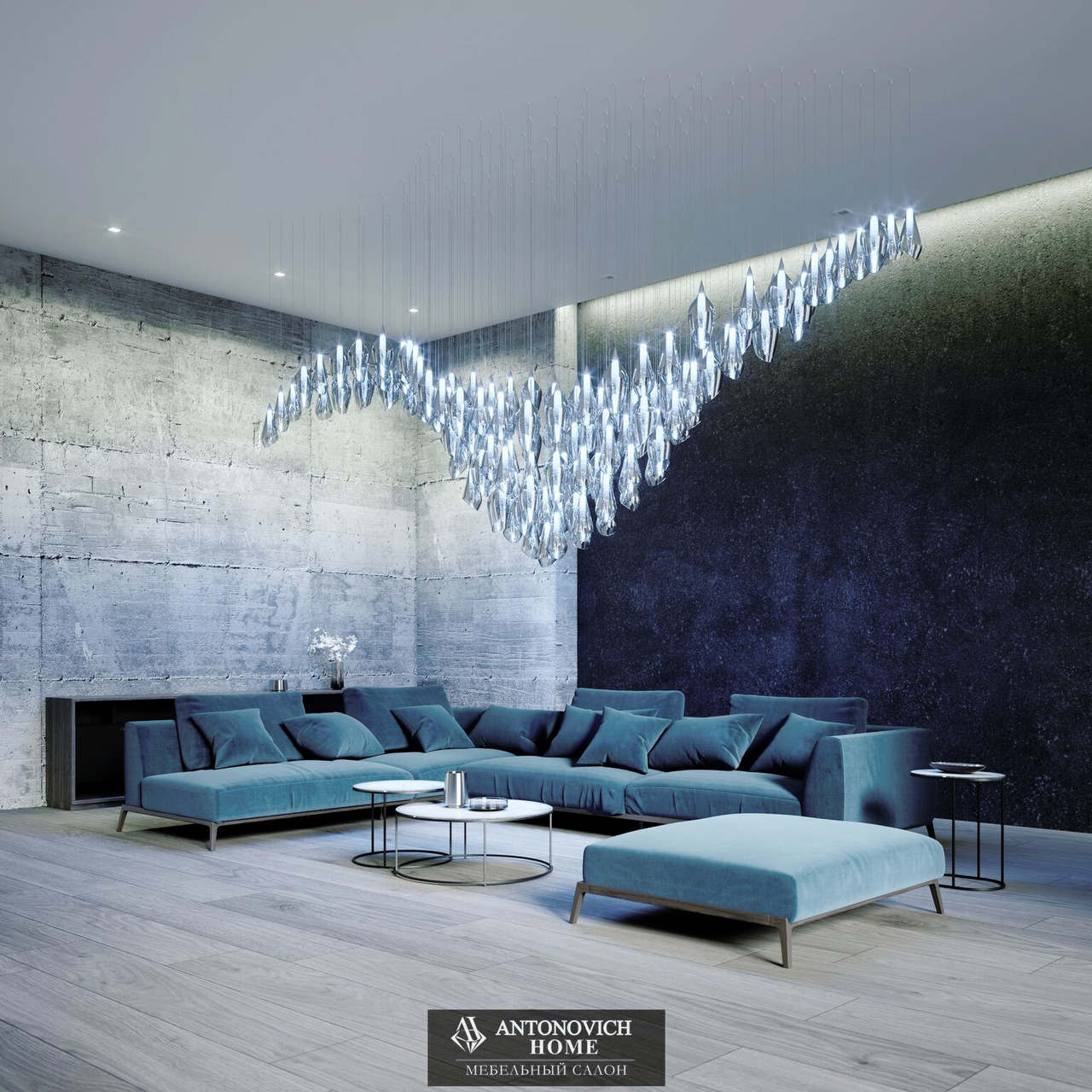 Aurora Chandelier by Sans Souci, view 3