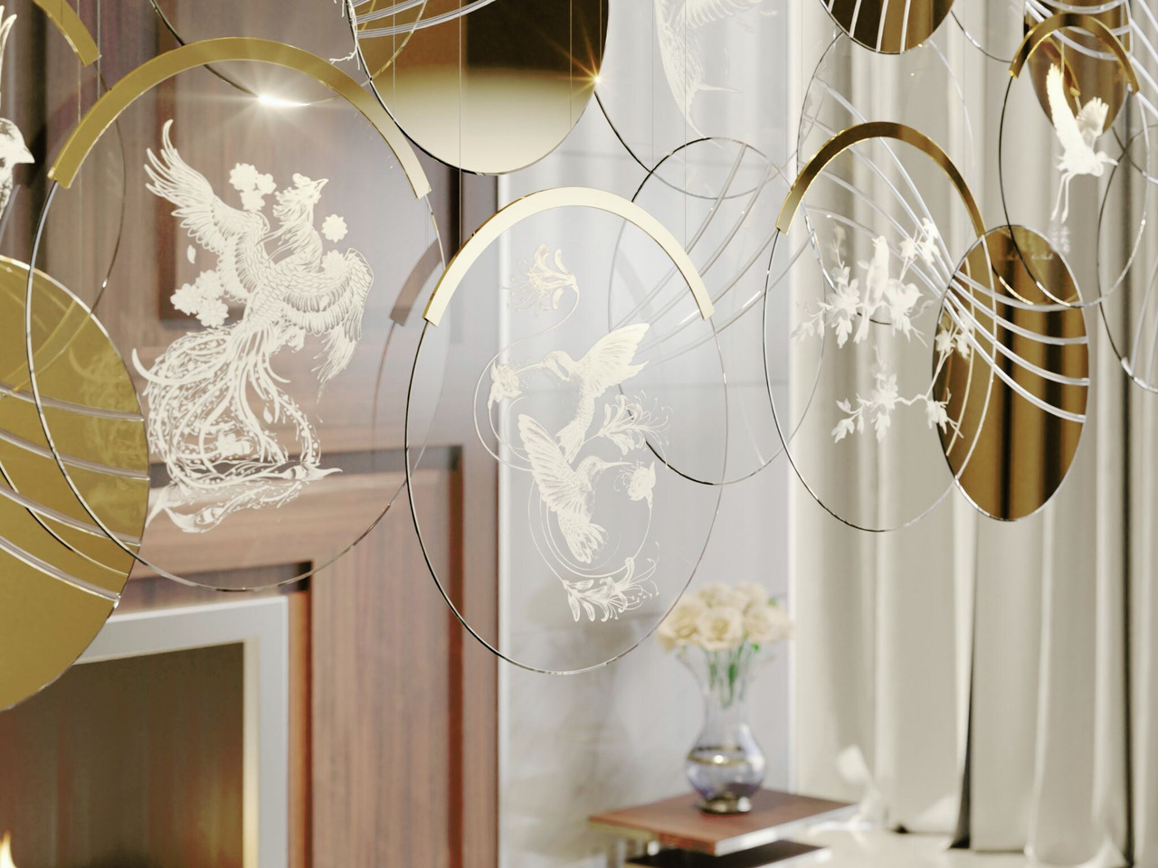 Sans Souci Soul Chandelier, view 2