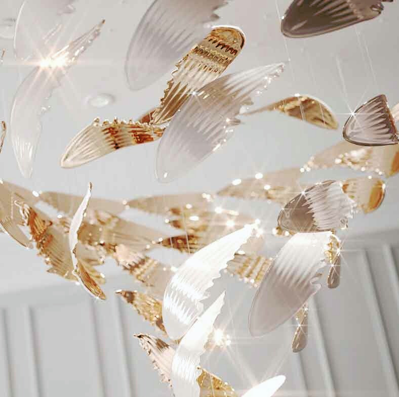 Wings Chandelier by Sans Souci