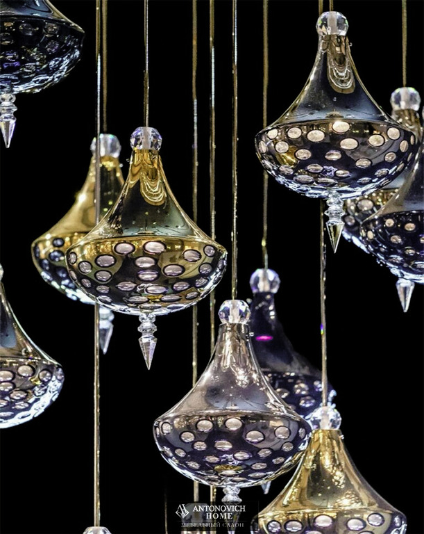 Sans Souci Flacons Crystal Chandelier